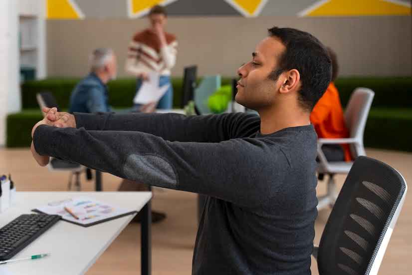 Ergonomic assessment in progress